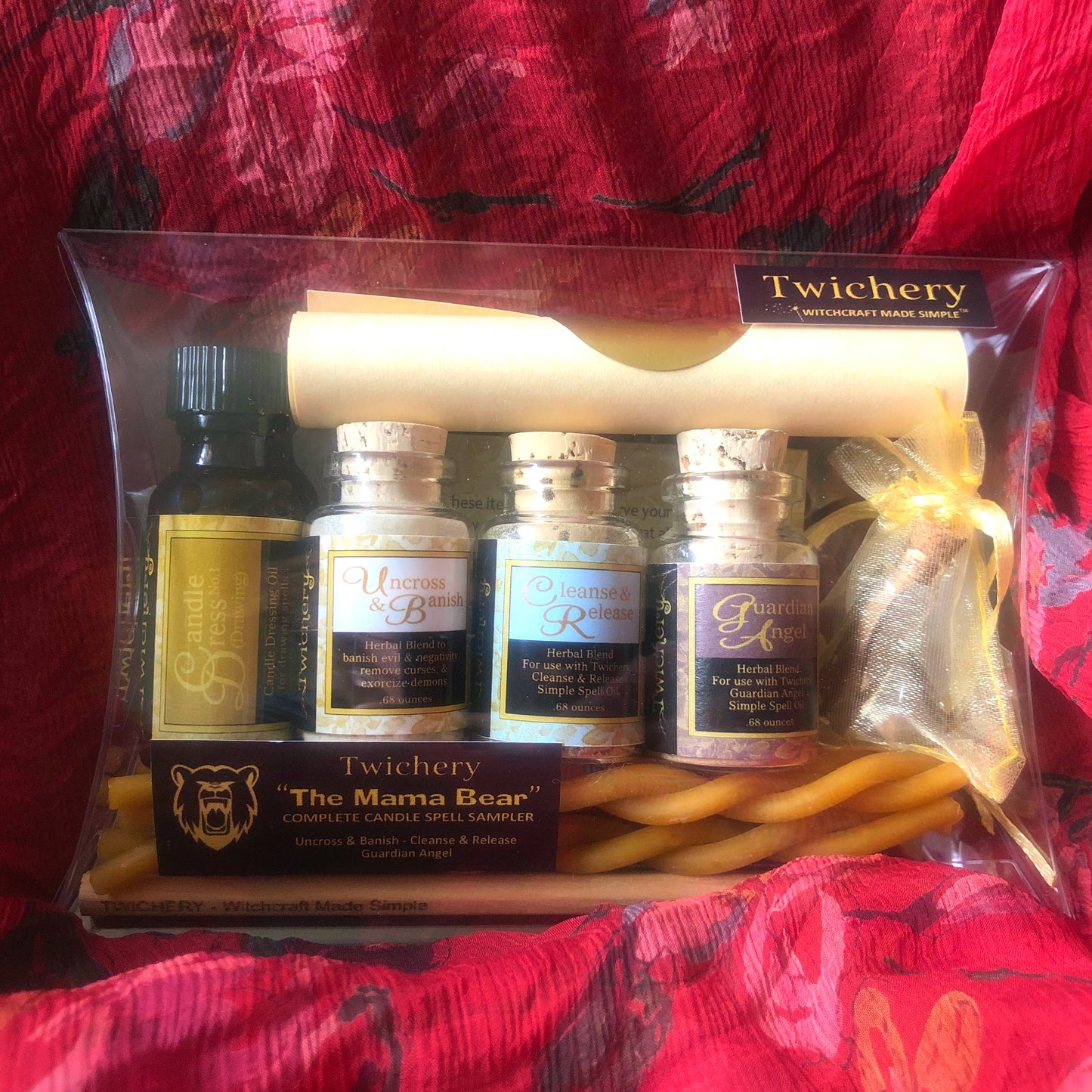 "The Mama Bear" Candle Spell Sampler Kit