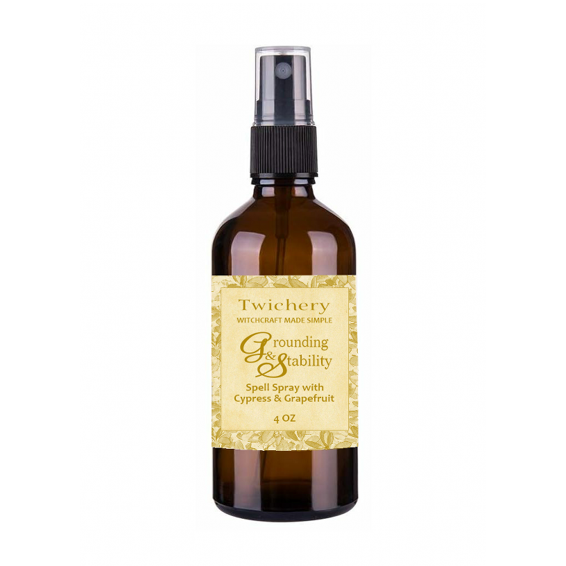 Grounding & Stability Spell Spray (4oz) Employment, Boss Fix, Promotion, Stable Work