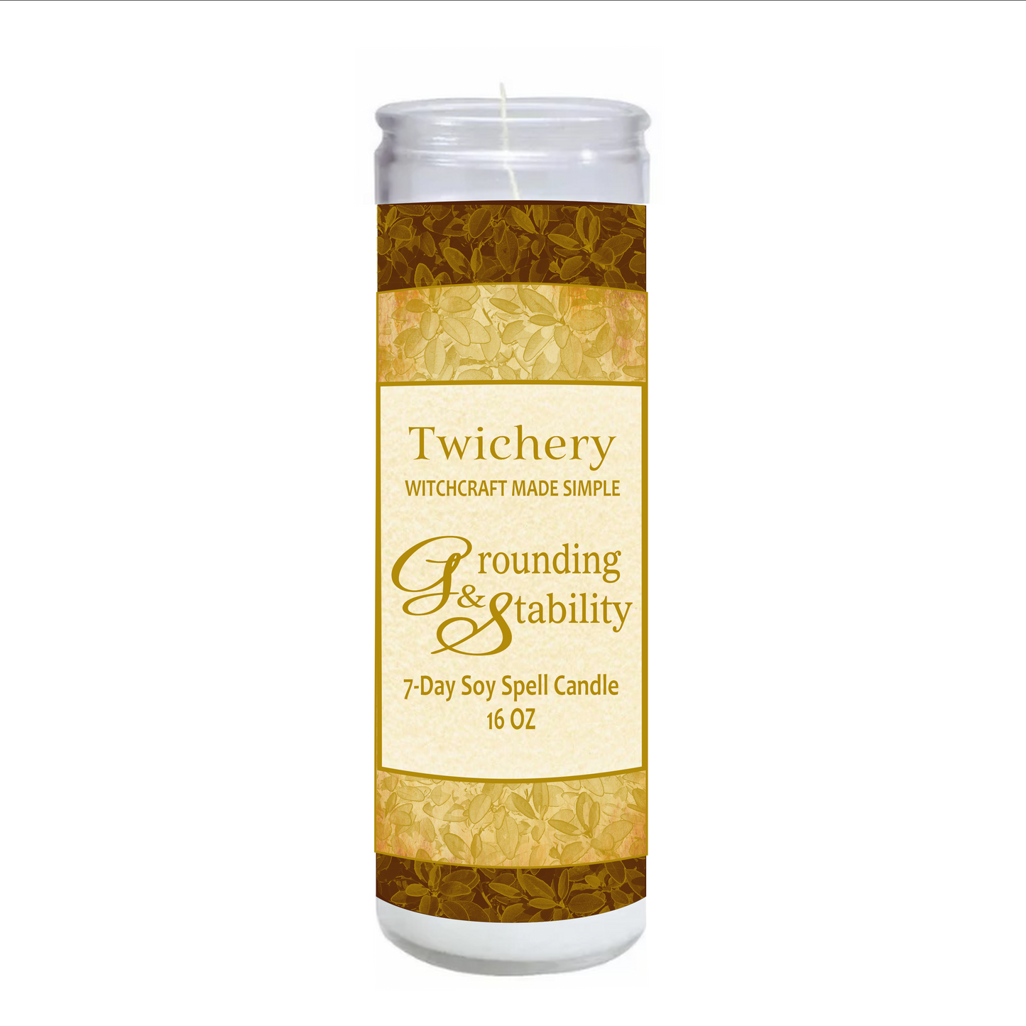 Grounding & Stability 7-Day Spell Candle