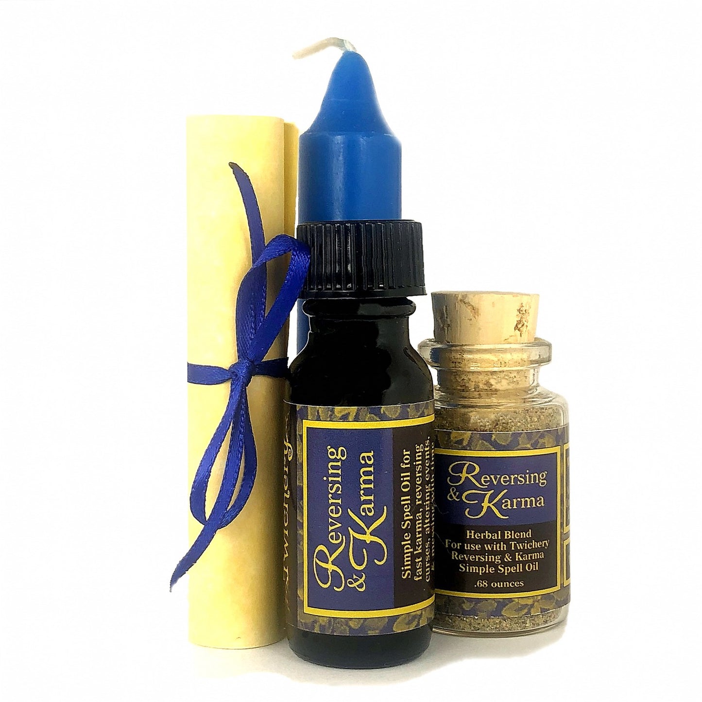 Kit de hechizos simples de reversión y karma, con instrucciones sencillas, completo y fácil