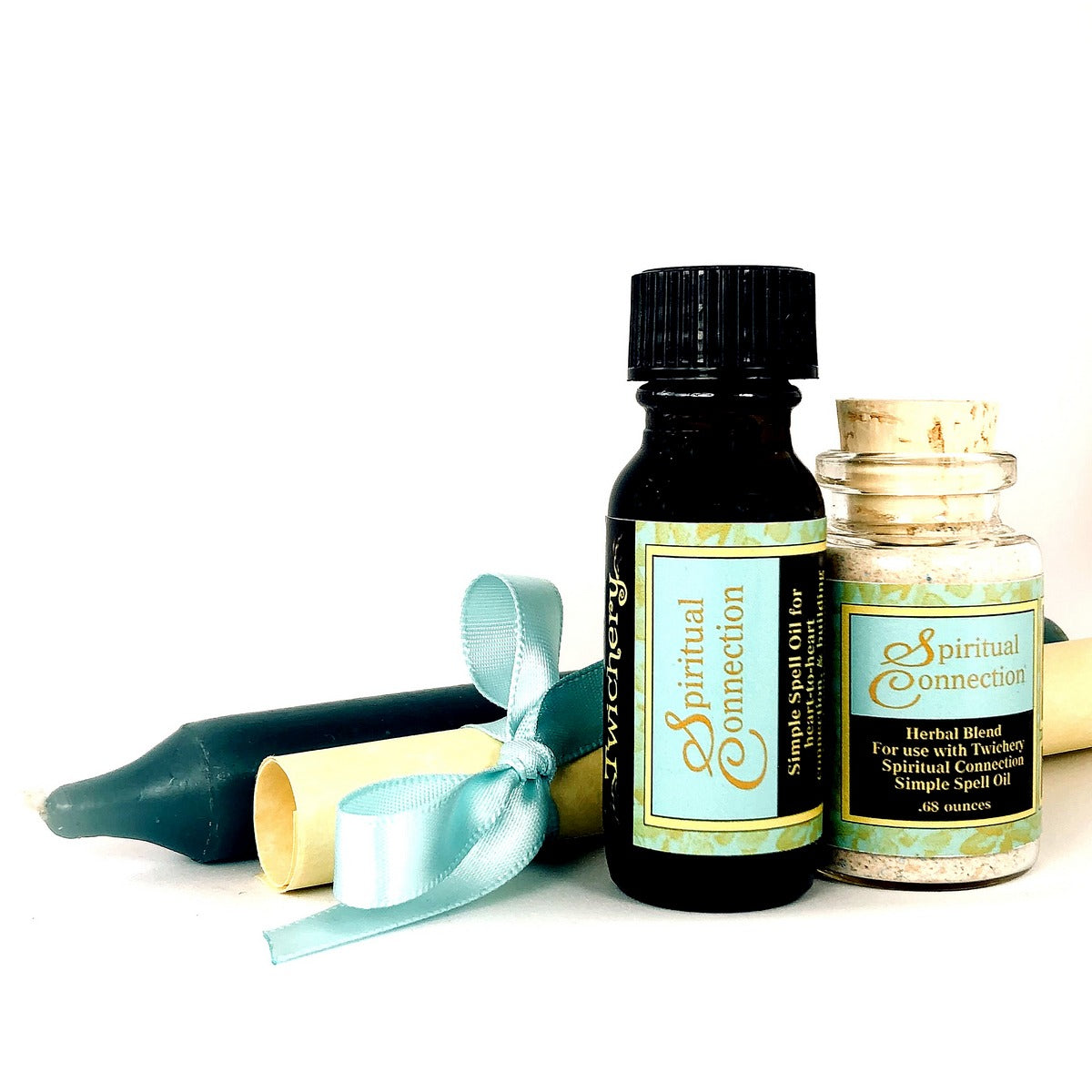 Spiritual Connection Spell GIFT BOX--With Simple Instructions--Complete and Easy (WOOD BOX)