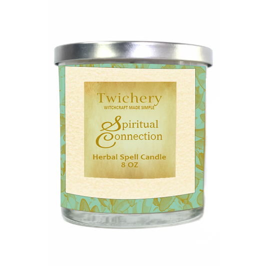 Twichery Spiritual Connection Spell Candle for Openness and Clear Communication