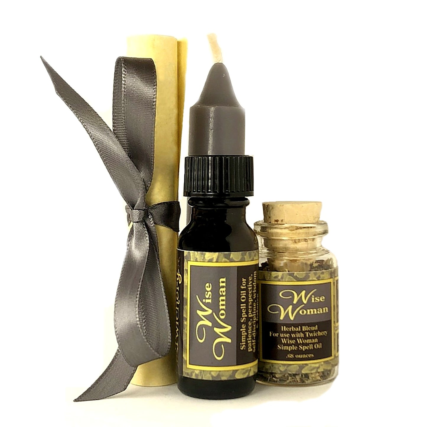 Wise Woman Simple Spell Kit--for Wisdom Beyond Your Years--Complete and Easy!