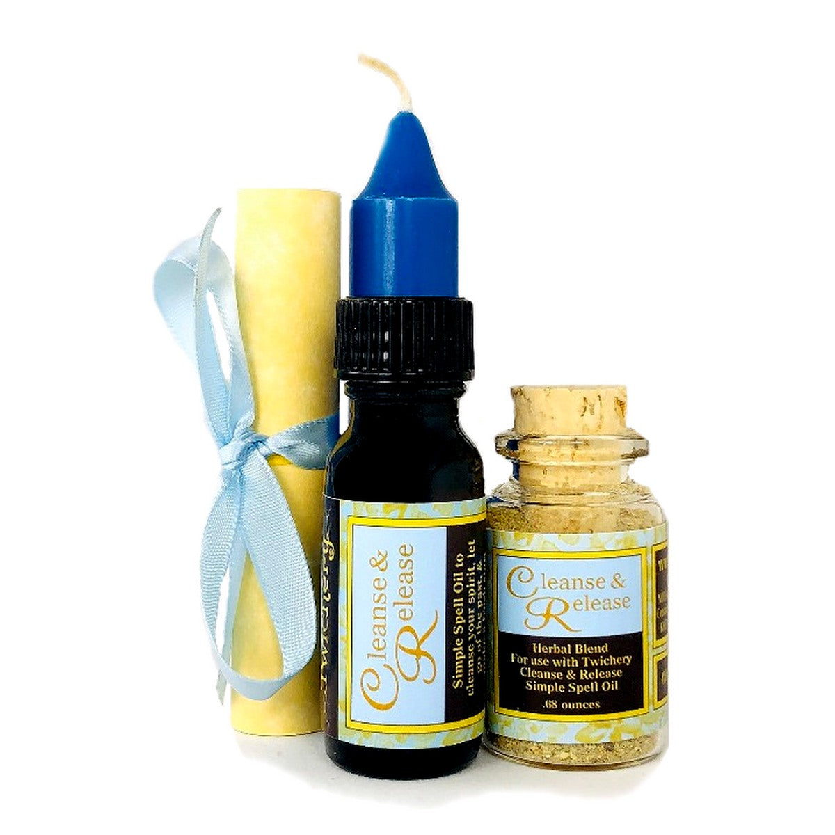 Twichery Cleanse & Release is also known as "Cut & Clear" and is a traditional Hoodoo formula, Wicca, Pagan, Witchcraft,