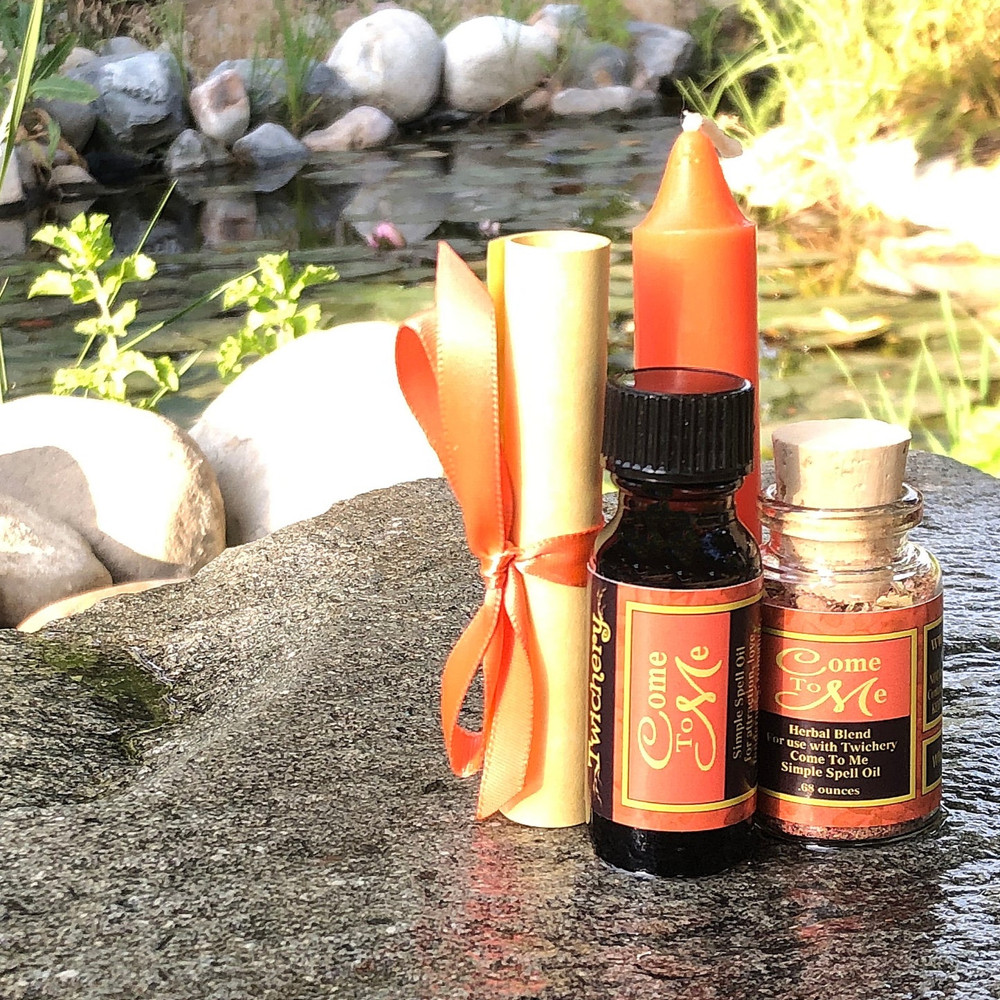 Come to Me Simple Spell Kit - Witchcraft Made Simple - Twichery - Chuparrosa - Love Drawing