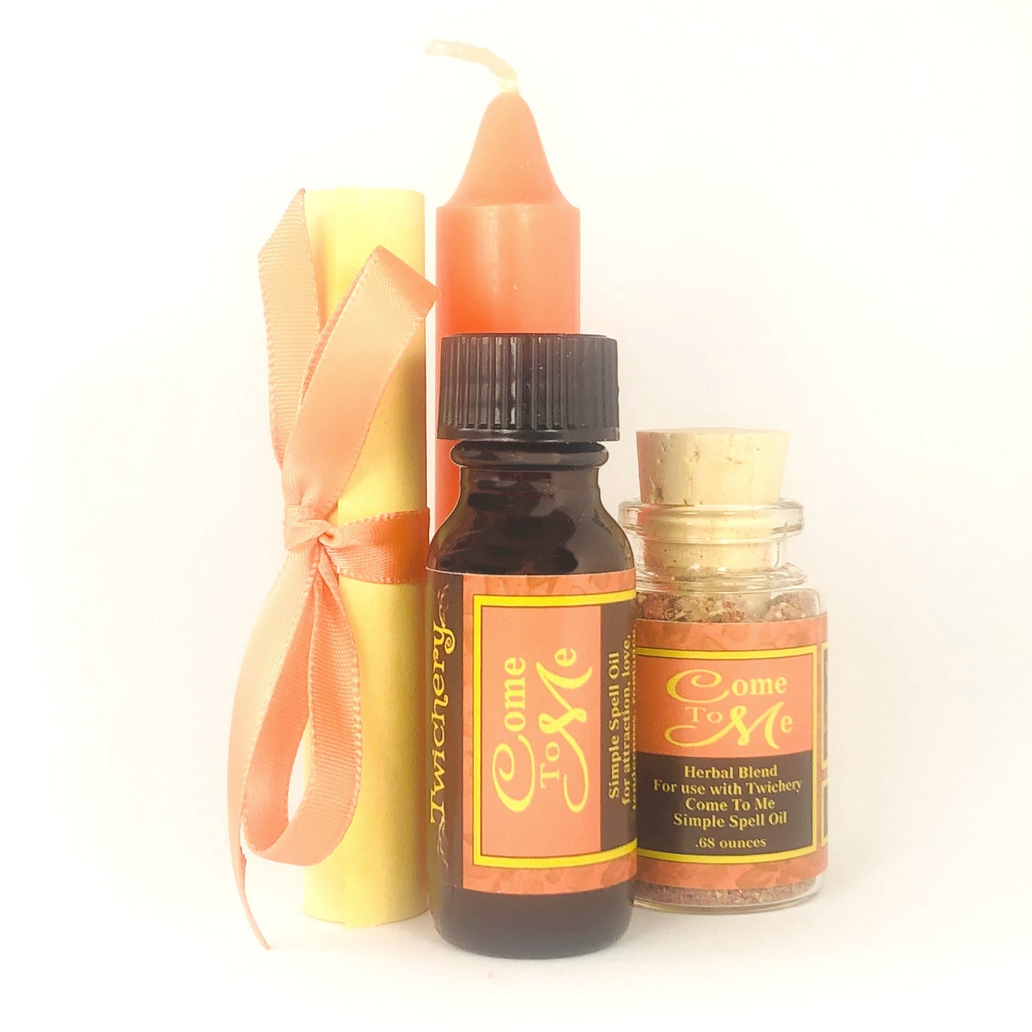Come to Me Simple Spell Kit - Attract Love - Romance - Tenderness - Chuparrosa - Hoodoo Voodoo Wicca Pagan