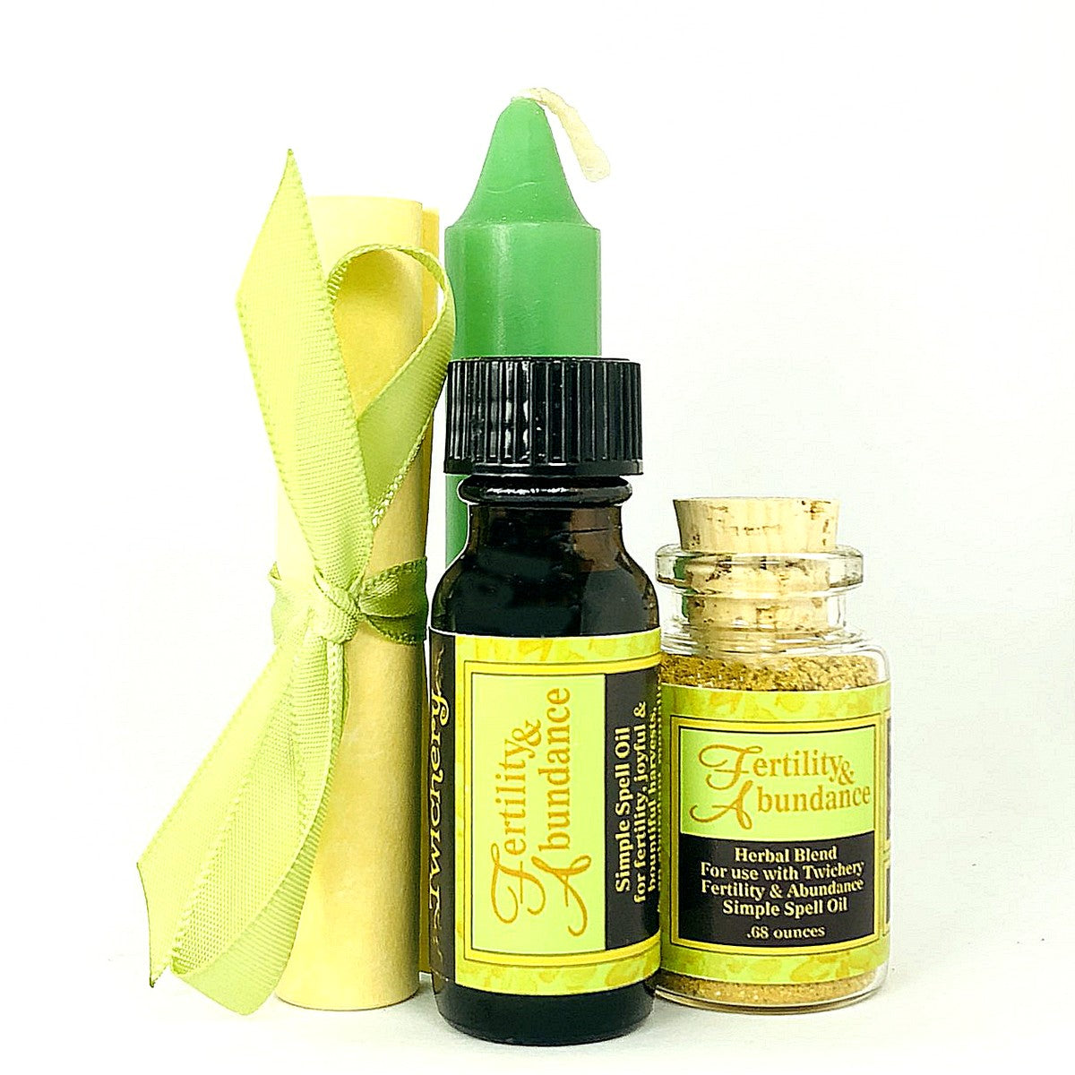 Fertility & Abundance Simple Spell Kit - Twichery - Hoodoo voodoo wicca pagan witchcraft
