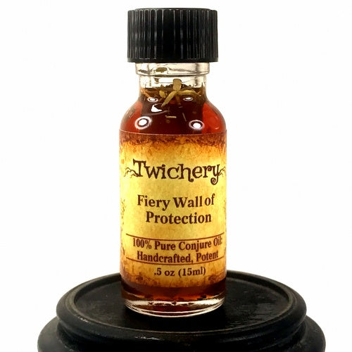 Fiery Wall of Protection: Traditional Hoodoo formula for overall protection against evil and evil influences/magic. Mojo. Lucky. Art. Root work.