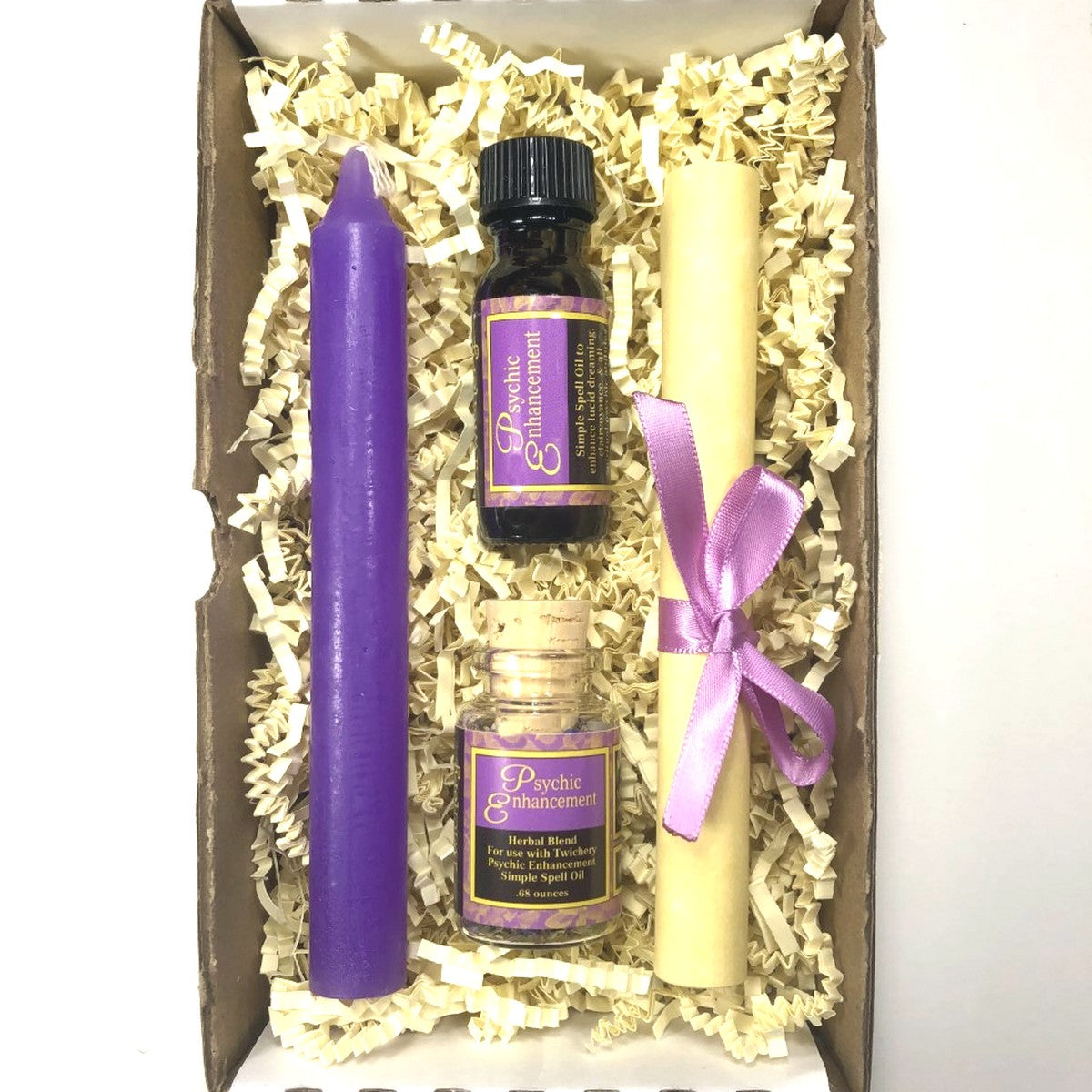 Twichery Psychic Enhancement Simple Spell Kit - Hoodoo Voodoo - Witchcraft Made Simple - Psychic Abilities