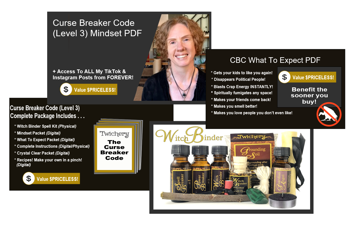 The Curse Breaker Code (Level 3) (This Level is a COURSE)