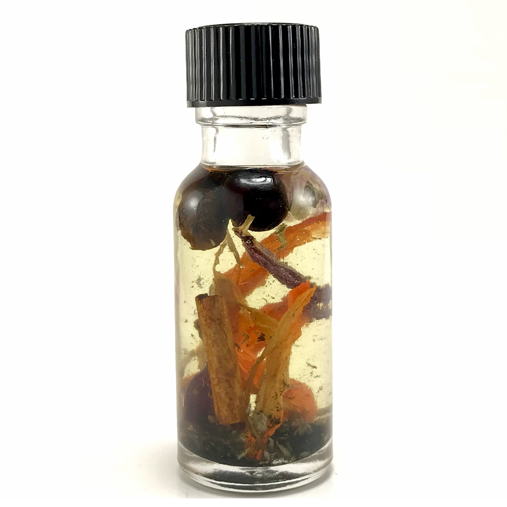 Twichery's Attraction Oil is for drawing greater luck and love into your life. Excellent for spell-casting or simply as use as a good luck charm. Hoodoo, Voodoo, draw a lover, career, love, money.