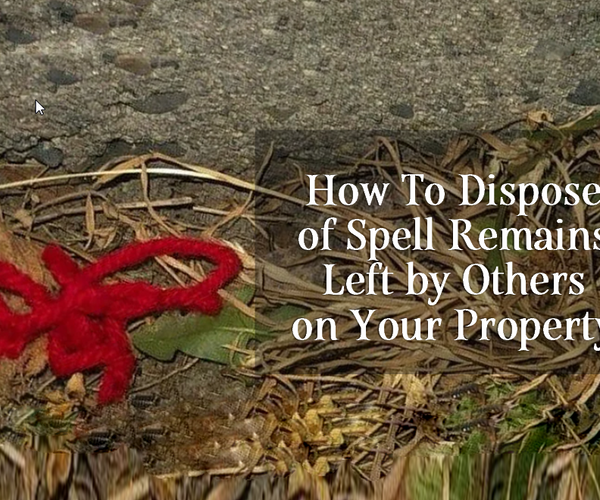 What To Do With Others' Cursing Spell Remains – Twichery