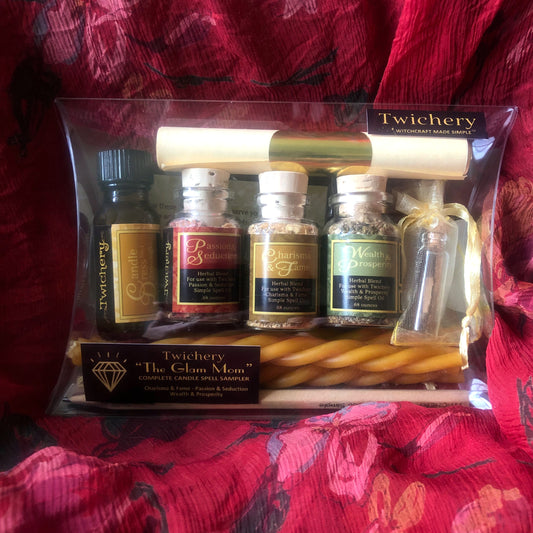 "The Glam Mom" Candle Spell Sampler Kit