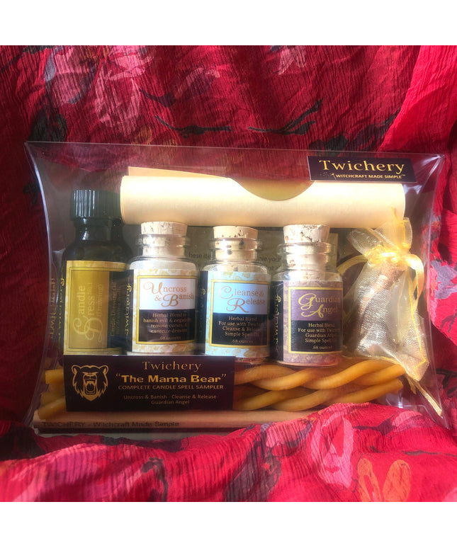 "The Mama Bear" Candle Spell Sampler Kit
