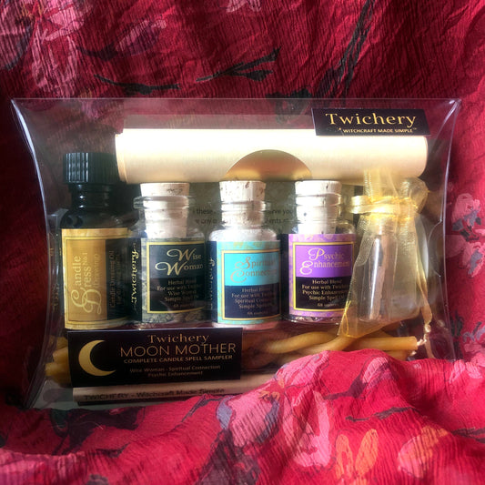 The "Moon Mother" Candle Spell Sampler Kit