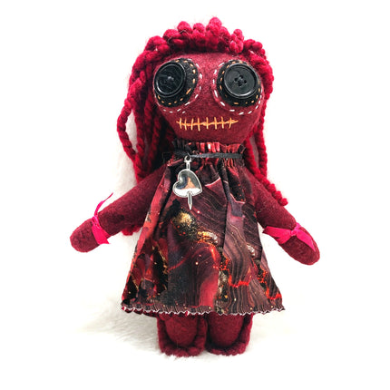 Passion & Seduction Ritual Poppet – Handmade Hoodoo Doll Baby for Love Attraction