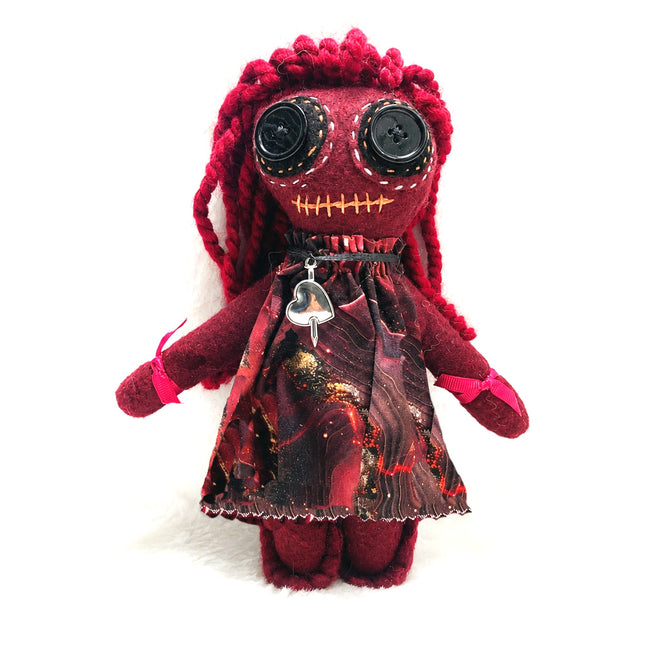 Passion & Seduction Ritual Poppet – Handmade Hoodoo Doll Baby for Love Attraction