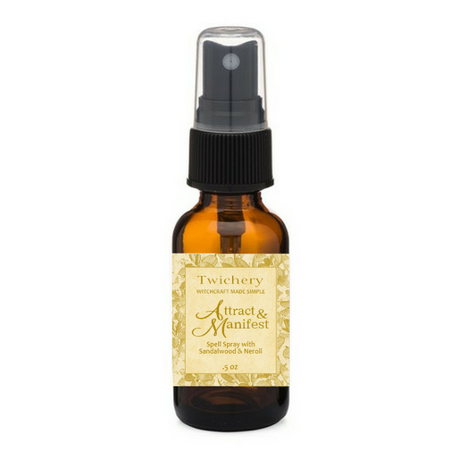 Attraction Spell Spray MINI (.5 oz) Law of Attraction, Draw Your Desires to You