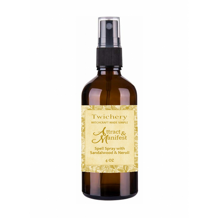 Attract & Manifest Ritual Spray – Intention Mist for Love, Money & Opportunity | Radiant Orange