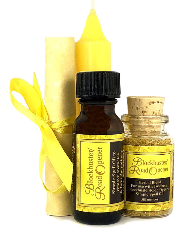 Blockbuster/Road Opener Spell GIFT BOX--With Simple Instructions--Complete and Easy (WOOD BOX)