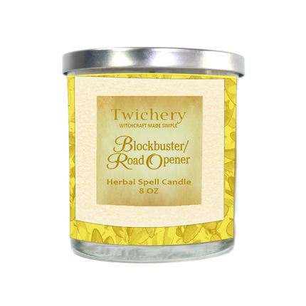 Blockbuster/Road Opener Ritual Candle – Hoodoo Candle for Clearing Obstacles & Opening New Paths
