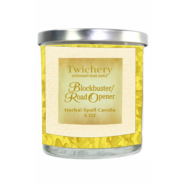 Blockbuster/Road Opener Ritual Candle – Hoodoo Candle for Clearing Obstacles & Opening New Paths