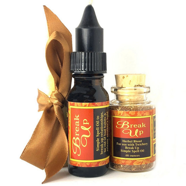 Break Up Spell GIFT BOX--With Simple Instructions--Complete and Easy (WOOD BOX)