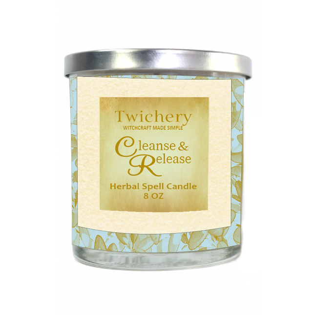 Cleanse & Release Ritual Candle – Hoodoo Candle for Purification, Renewal, Letting Go
