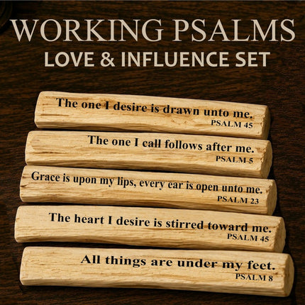 Love & Influence Working Psalms (Set of 5)