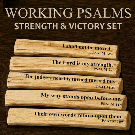 Strength & Victory Working Psalms (Set of 5)