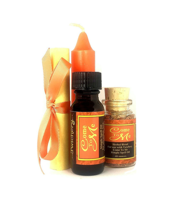 Come To Me Simple Spell Kit--With Simple Instructions--Complete and Easy--(CARDBOARD BOX)