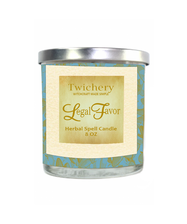 Twichery Court Case Spell Candle for Legal Favor, Winning in Court