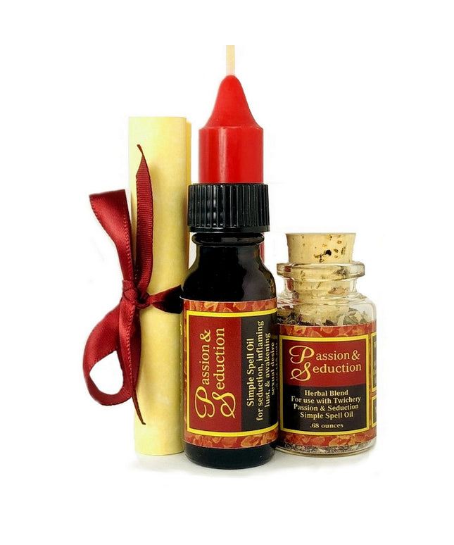 Passion & Seduction Simple Spell Kit--With Simple Instructions--Complete and Easy