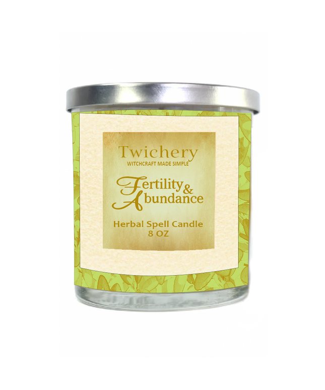 Twichery Fertility & Abundance Spell Candle for Joyful Harvests, Pregnancy