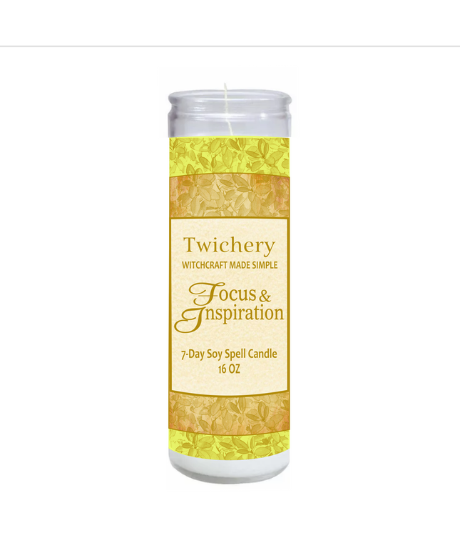 Focus & Inspiration 7-Day Spell Candle
