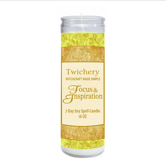 Focus & Inspiration 7-Day Spell Candle