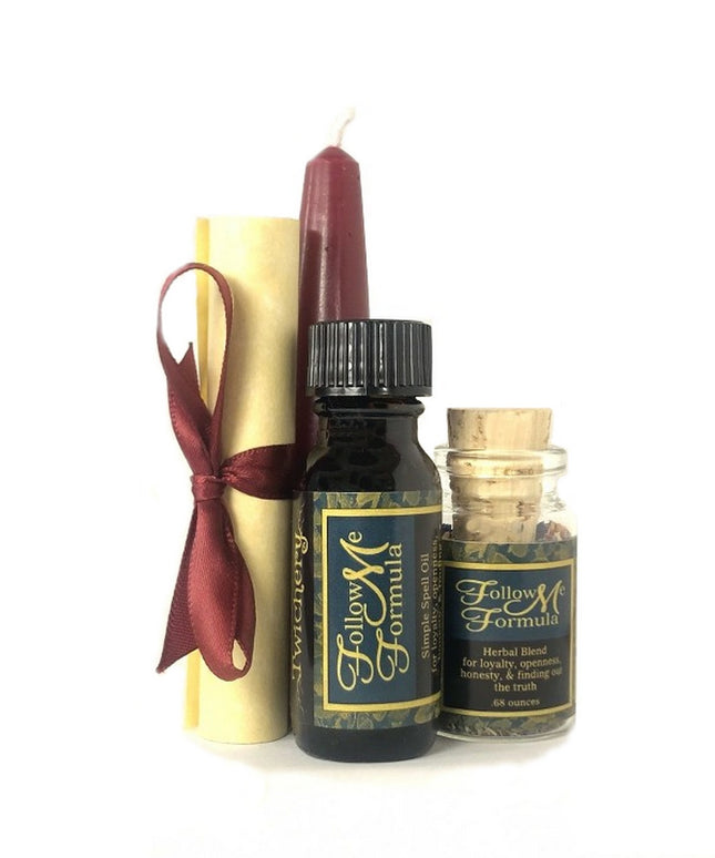 Follow Me Formula Spell GIFT BOX--With Simple Instructions--Complete and Easy (WOOD BOX)