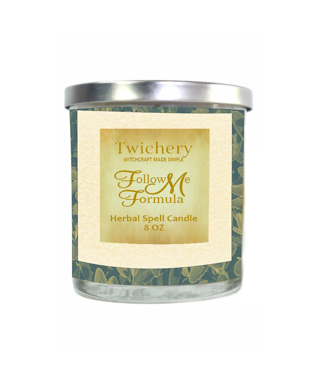 Twichery Follow Me Formula Spell Candle for Loyalty, Honesty, Fidelity