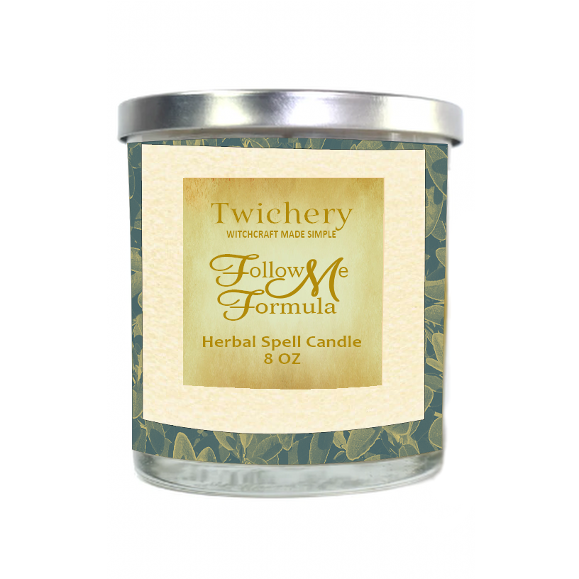 Twichery Follow Me Formula Spell Candle for Loyalty, Honesty, Fidelity
