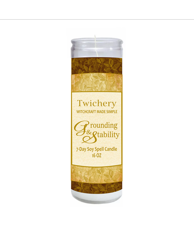 Grounding & Stability 7-Day Spell Candle