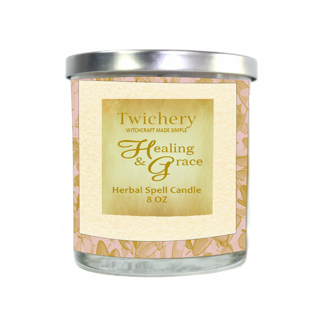 Healing & Grace Ritual Candle – Hoodoo Candle for Divine Renewal, Emotional Healing
