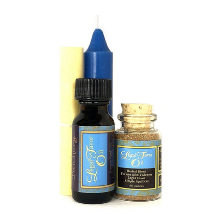 Legal Favor Spell GIFT BOX--With Simple Instructions--Complete and Easy (WOOD BOX)