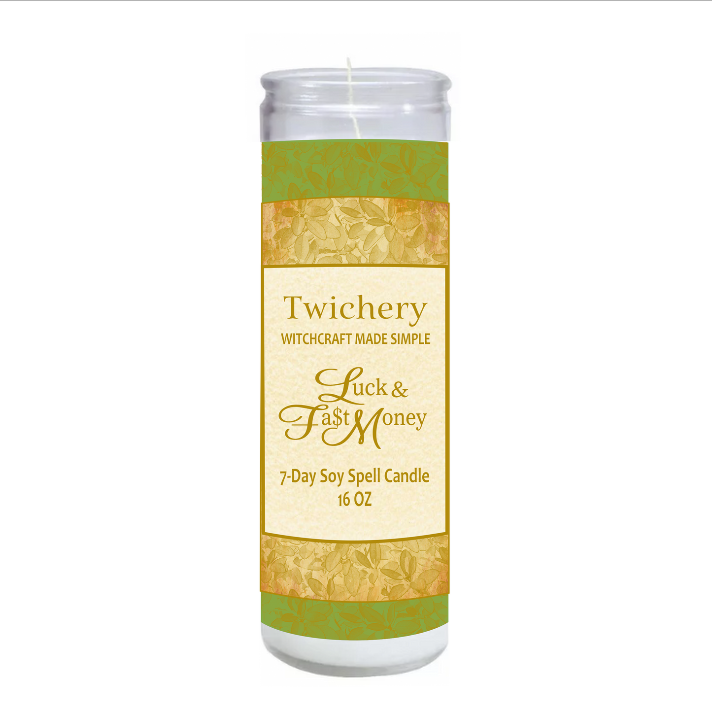 Luck & Fast Money 7-Day Spell Candle