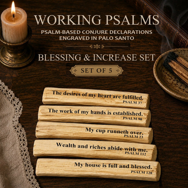 Blessing & Increase Working Psalms (Set of 5)
