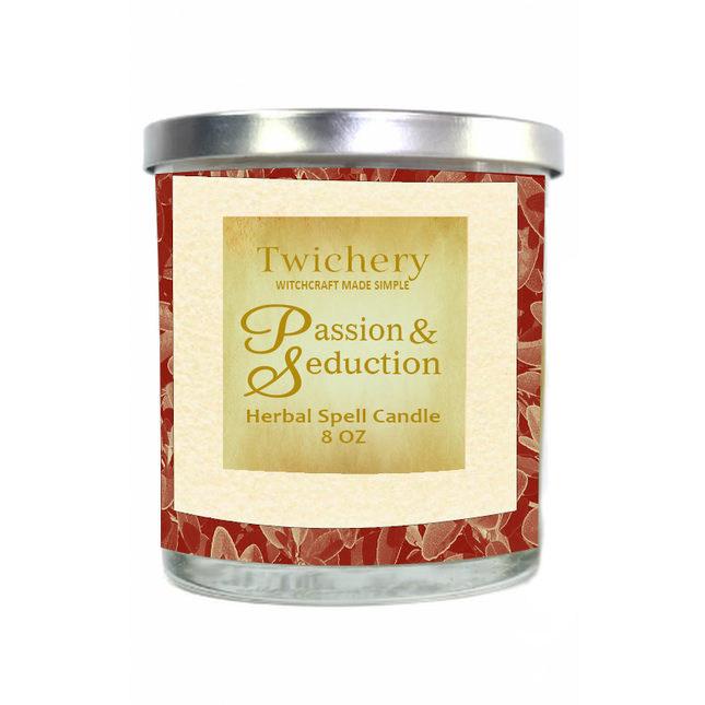 Passion & Seduction Ritual Candle – Hoodoo Candle for Love, Lust, Desire, Seduction