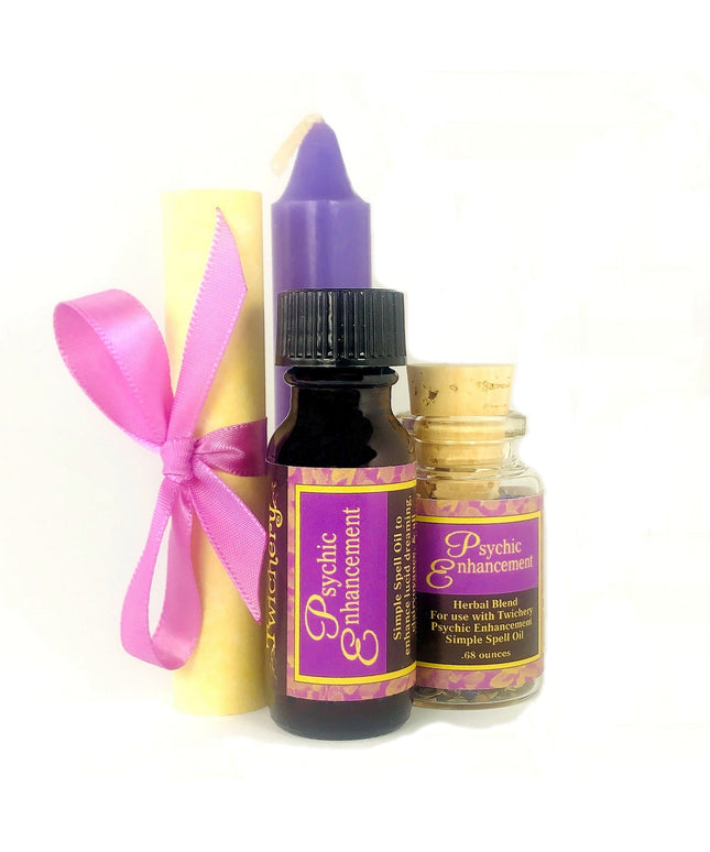 Psychic Enhancement Simple Spell Kit--With Simple Instructions--Complete and Easy