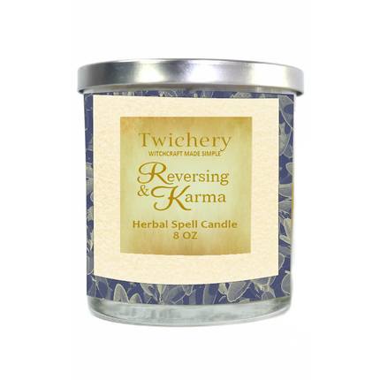 Reversing & Karma Ritual Candle – Hoodoo Candle for Return to Sender, Restoring Balance