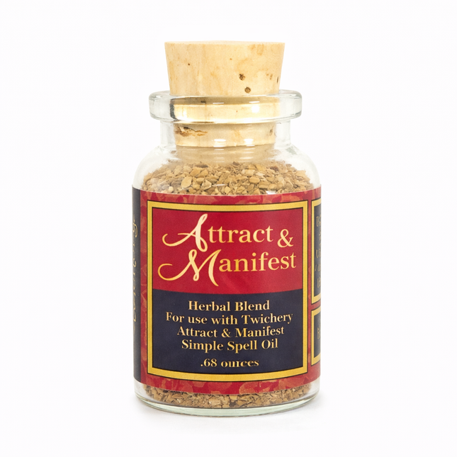 Twichery Attract & Manifest Herbal Blend - Our All-Purpose Law of Attraction Must-Have Blend for Manifesting Your Dream Life!