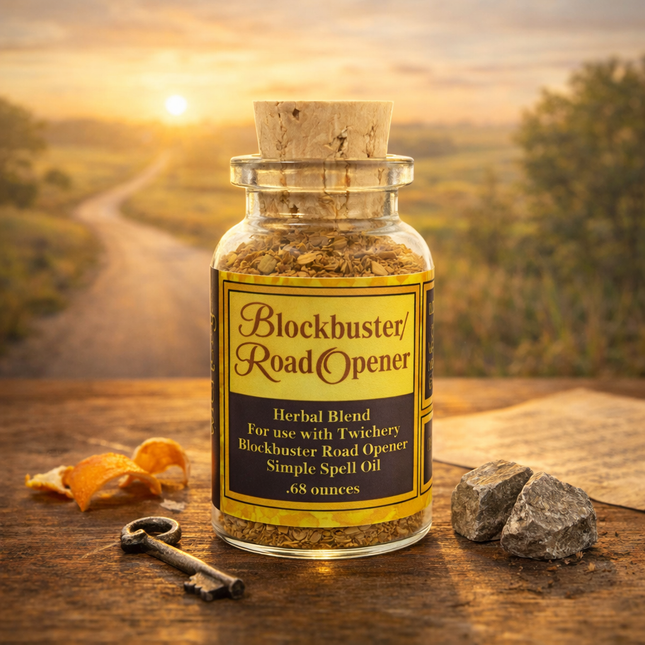 Twichery Blockbuster / Road Opener Herbal Blend: Break Through Obstacles, Remove Barriers, Clear the Pathway Before You!