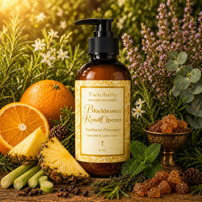 Blockbuster/Road Opener Ritual Body Wash – Goat Milk & Tallow | Sunburst Pineapple